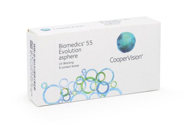 Biomedics 55 Evolution B.C 8.60 (6 леќи) 
